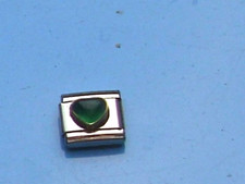 Original Nomination  Modul ++ GRÜNER STEIN HERZ ++  guter  Zustand