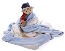 TCM Babydecke Bär  Decke Kuscheldecke Kinderdecke Kinderwagendecke