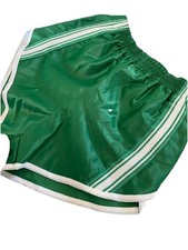 Vintage poly glanz shorts - glanz, gr