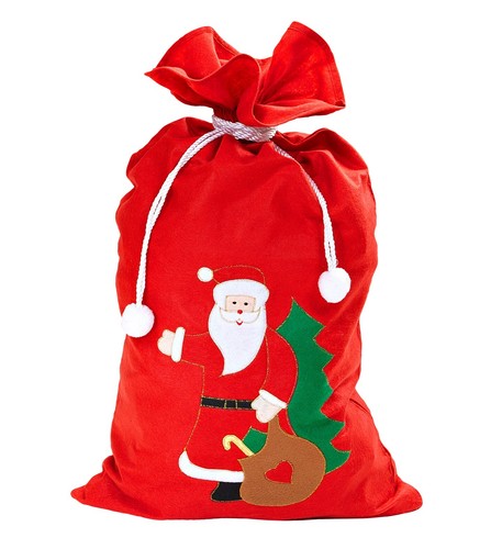 Verzierter weihnachtsmann sack - verzierter,