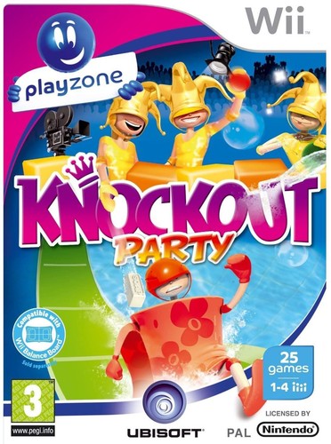 Playzone knockout party wii - party,