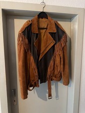 Wild Leder Jacke Mit Fransen