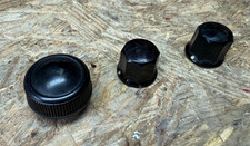 3x NORA Radio VE 301 original Bakelit Knöpfe Regler 1930er Volksempfänger