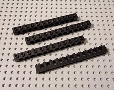 LEGO Technic Lochbalken Lochstein 1x12 Schwarz Black Technic Brick 3895 A052