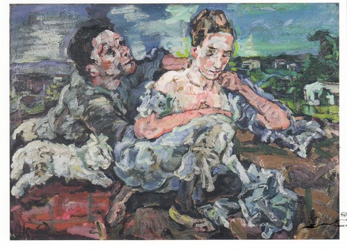 Postkarte oskar kokoschka - postkarte:,