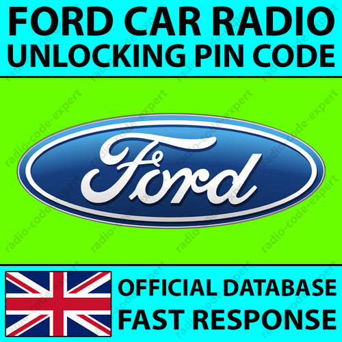 Ford radio pin code - pin,