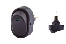 HELLA Schalter, 12V, Grün