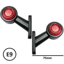 2x LED Begrenzungsleuchten 12V 24V Positionsleuchte Transporter LKW PKW Anhänger