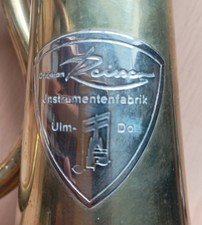 Stylisches Vintage Flügelhorn Reisser Drehventile gebraucht spielbar
