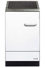 Wamsler Küchenherd K155C weiß Glaskeramikplatte