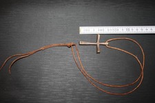 schönes Bronze Kreuz ca. 6 cm