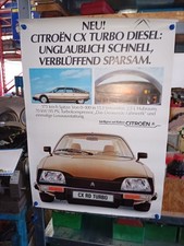 Citroen Werbung Plakat CX S1