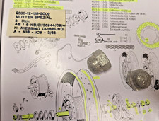 Maico M 250 B  Hutmutter - 5002 NOS