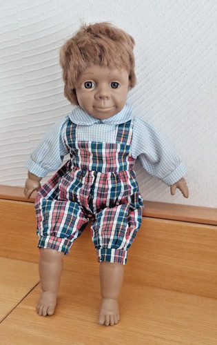 Vintage charakterpuppe junge - charakterpuppe,