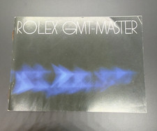 ORIGINAL VINTAGE ROLEX GMT-MASTER Booklet 1981 USA English 16750 16758 595.26