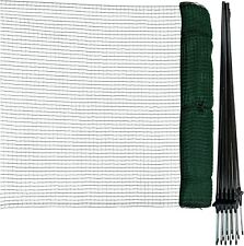 Begrenzungszaun Campingzaun Hundezaun Gartenzaun Steckzaun flexibel 90cm 15m 25m