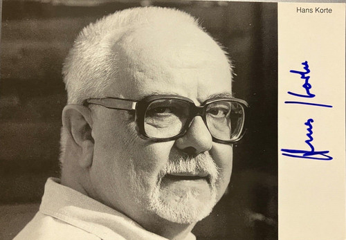 Autogramm hans korte - korte, 2016