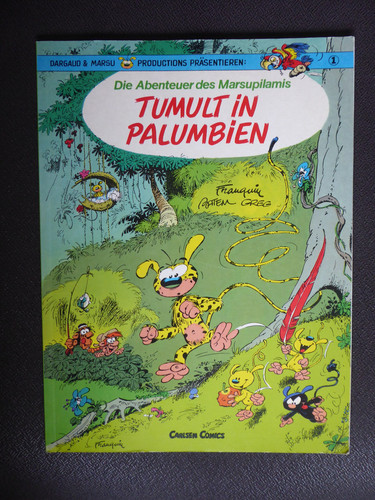 Marsupilami comic tumult - marsupilami, in