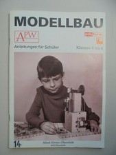 DDR Modellbau Anleitung Polytronic APW Baukästen Werkunterricht 1985