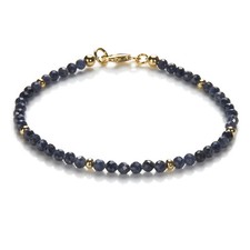 Saphir Armband 925 Silber