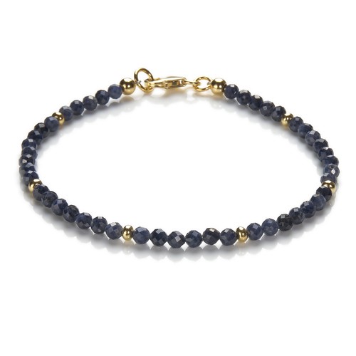 Saphir armband 925 - saphir,