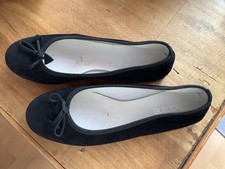 Ballerinas, schwarz, Gr. 40