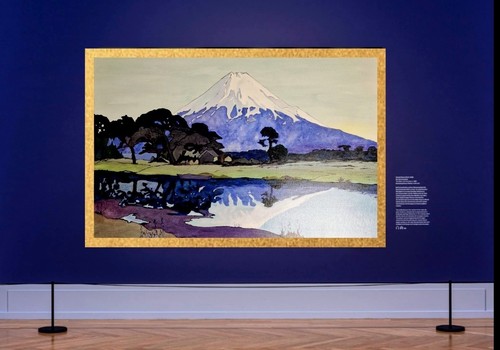 Fuji original bild gemälde - fuji,