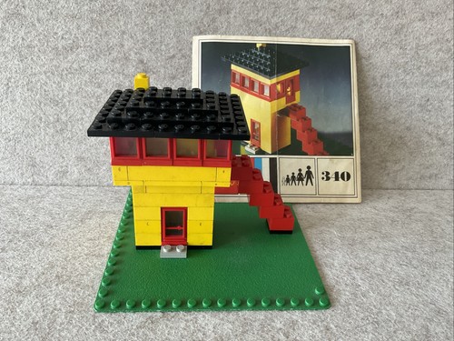 Lego 340 stellwerk - 340, eisenbahn
