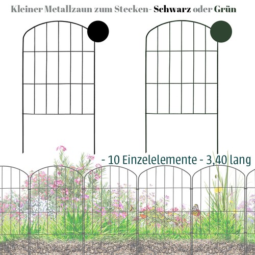 Zaun gartenzaun steckzaun - zaun,