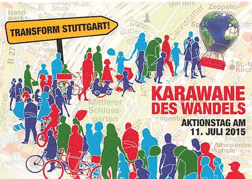 Alte karawane des wandels - ak,