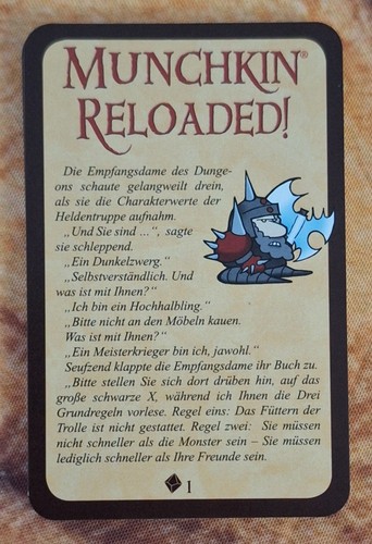 Munchkin booster reloaded - munchkin,