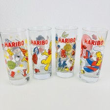 Haribo Trinkgläser 4er Set Rastal Gläser Goldbär Bonn Glas Wasser 28cl in OVP