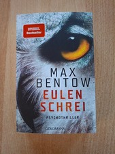Buch eulenschrei max bentow - eulenschrei,