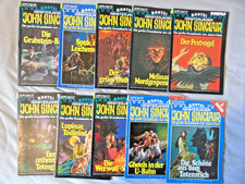 John Sinclair Grusel Roman Hefte - 10 Stk. -  Lesereihenfolge  nr.  143 bis 180