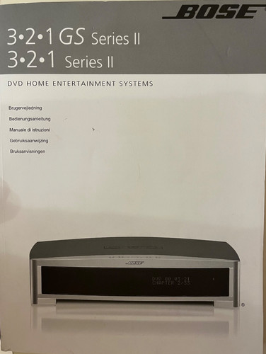 Bose gs series ii - 3-2-1,