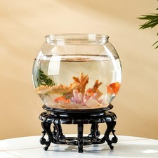 Kugelaquarium Fischschale Bruchsicher Kunststoff Aquarium 20CM