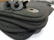 Fußmatten Set für AUDI A2 00-05 höchste Qualität Velours schwarz +4 Schrauben 
