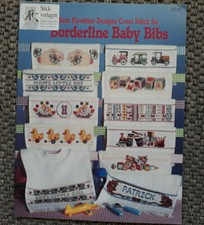 Stickheft/ Kreuzstich  Borderline Baby Bibs by Sam Hawkins