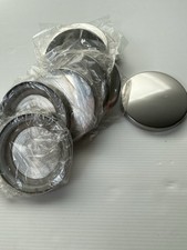 Silberner Kerzendeckel für 30cl Karen/Lucy mit Silikoneinsatz. Karton 12 Stück.