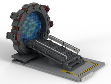 LEGO Stargate Portal Diorama