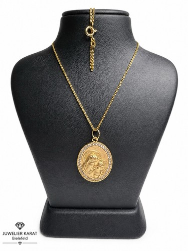 Goldkette mit anhänger 585 - anhänger,