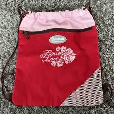 Sammies by Samsonite Turnbeutel Sportbeutel mit Reißverschlusstasche Rot