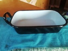 Emaille bratraine schwarz - ,