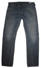 Diesel Herren Jeans Hose IAKOP Regular Tapered W32 L32 blau *