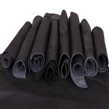 Lederstücke schwarz 1kg –