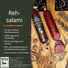 REHSALAMI, 80% Rehfleisch 20%