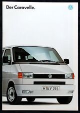 VW Bus T4 Caravelle Prospekt 1.1995, Caravelle Syncro und Caravelle GL