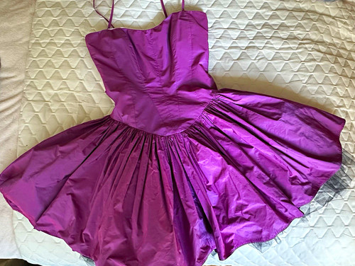 Swing damen kleid lila - gr., 34