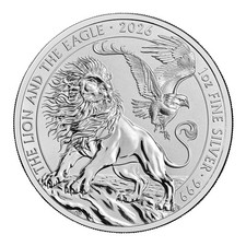 Silbermünze 1 oz The Lion and