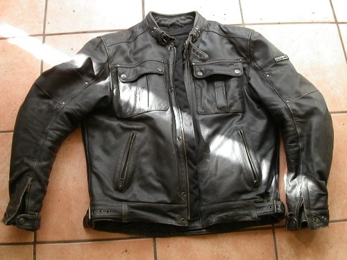 Motorrad leder jacke vintage - motorrad,